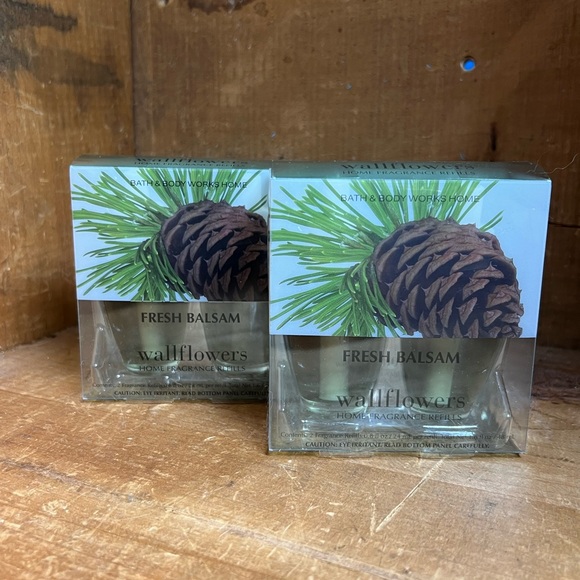 Bath & Body Works Home Wallflowers Fresh Balsam Fragrance Refills 2 packs, 2 ea. - Picture 2 of 7